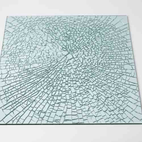 12. Verre entièrement trempé (physique) 500-500