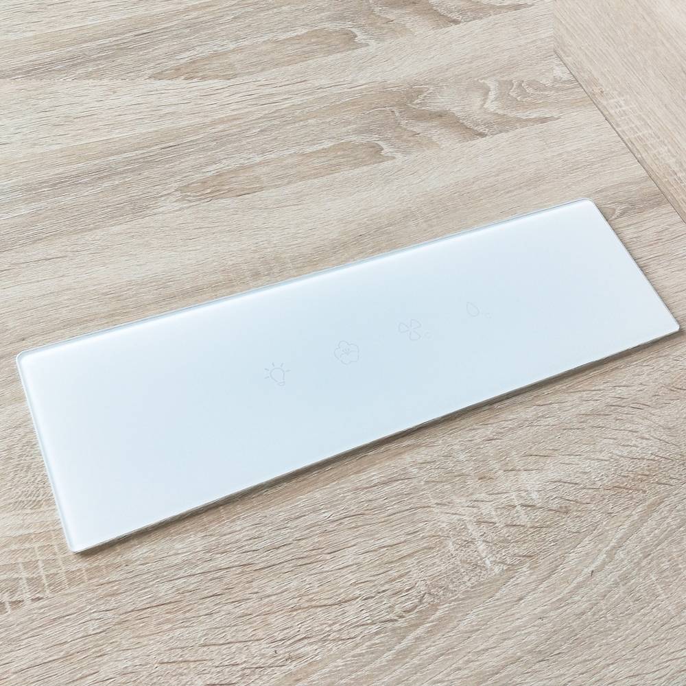 China Factory Price Saida Glass 3mm UV Resistant White Painted Cover